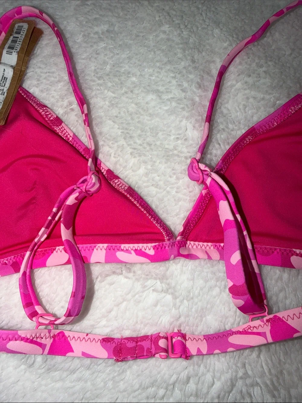 Skims Swim Pink Camp Top size L